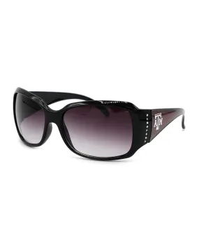 Crystal Fashion Sunglasses - Black