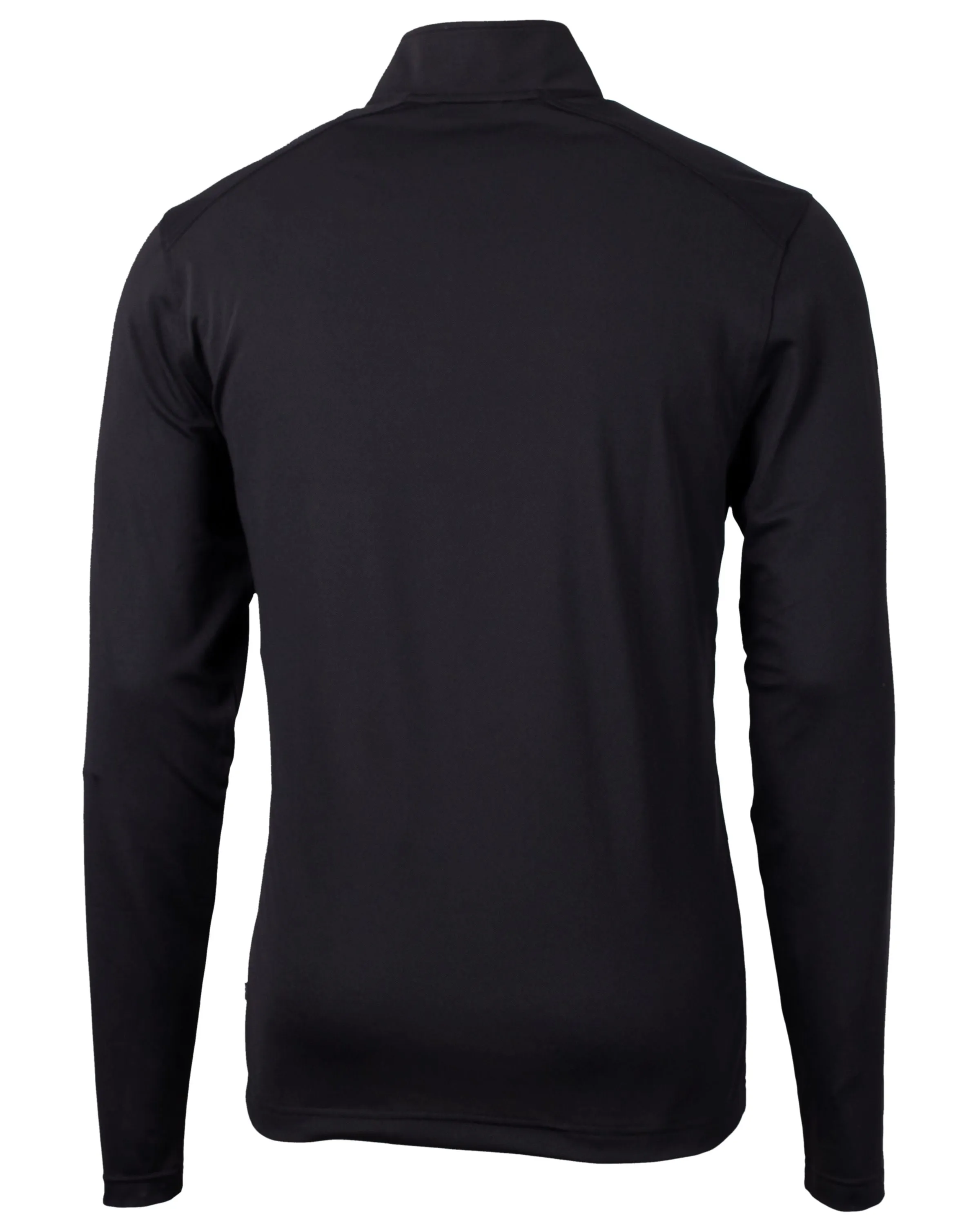 Cutter & Buck Virtue Eco Pique Quarter Zip Pullover Black