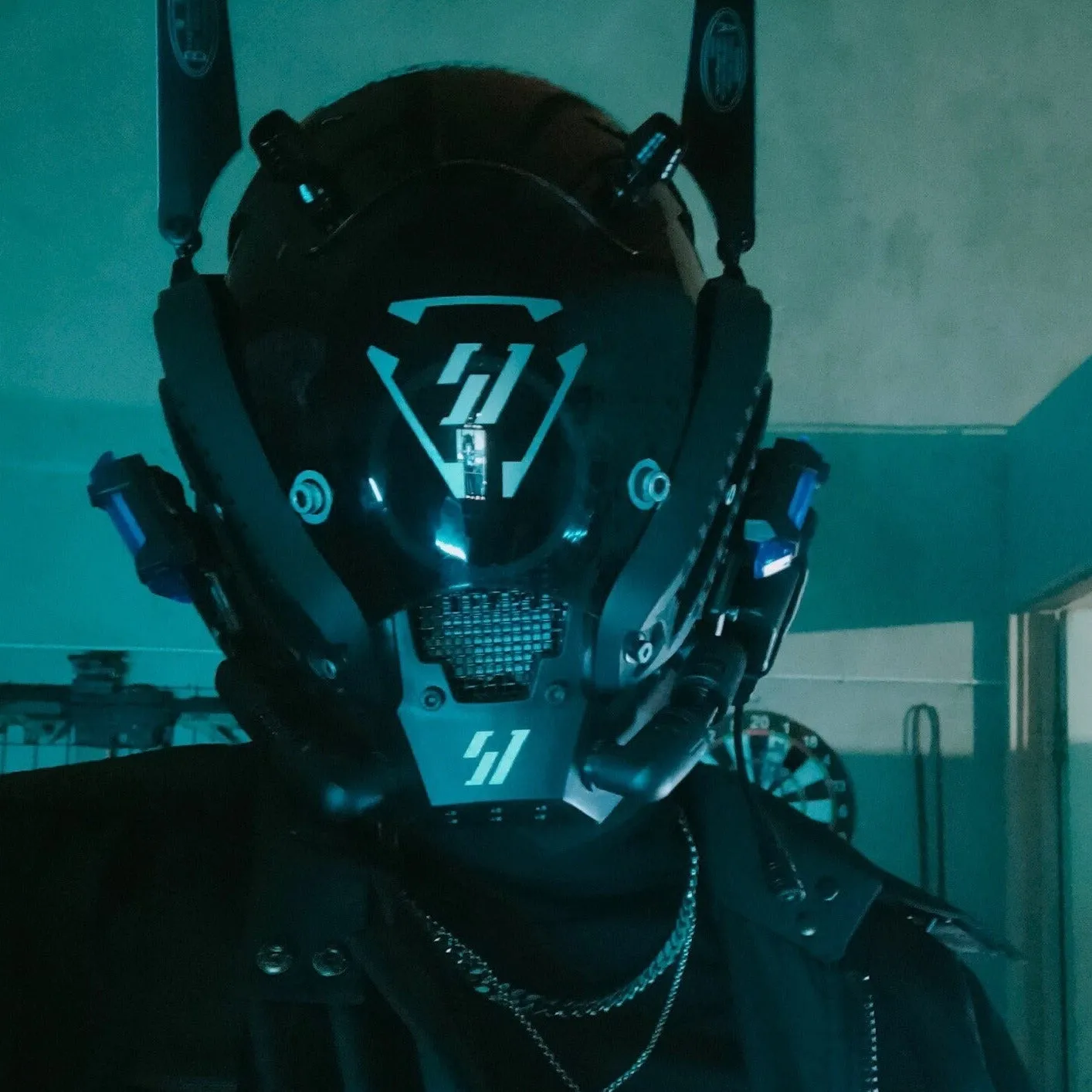 Cyberpunk LED Helmet