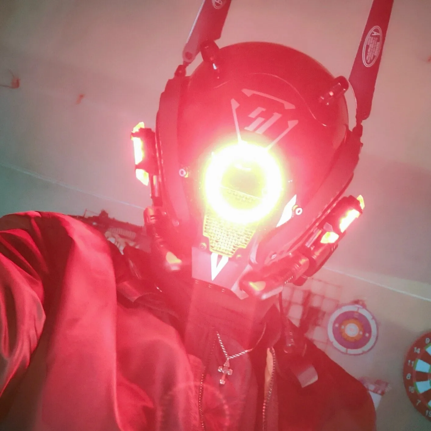 Cyberpunk LED Helmet