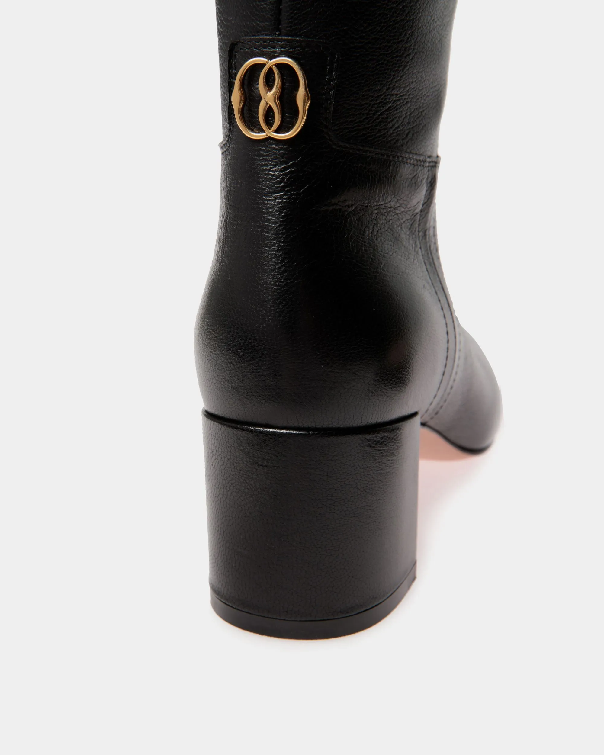 Daily Emblem Boot in Black Leather