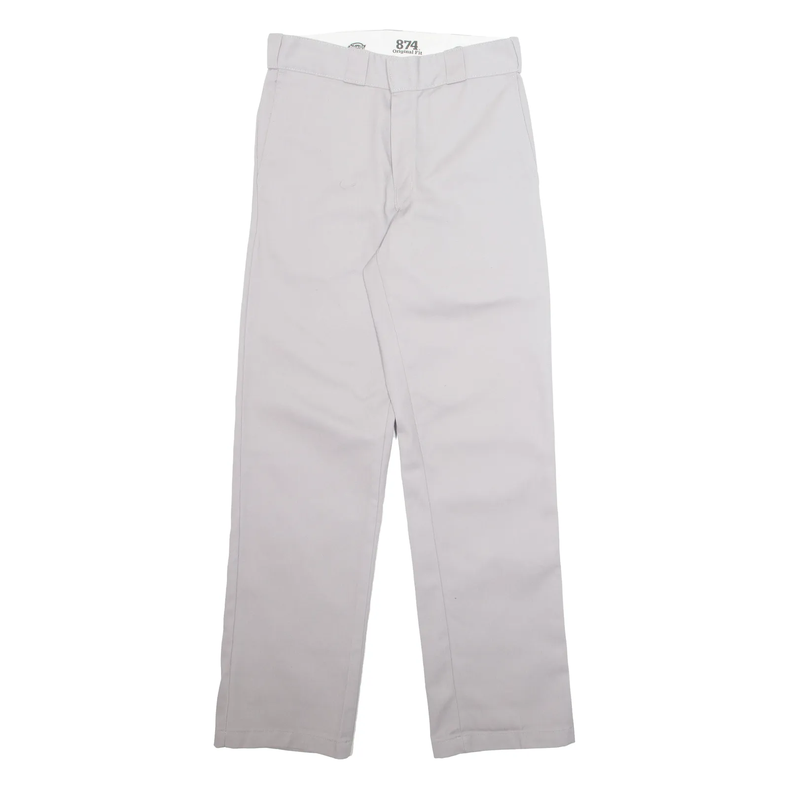 DICKIES Chino 874 Mens Trousers Grey Regular Straight W30 L32