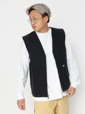 Dickies Duck Canvas Vest (stone washed black)