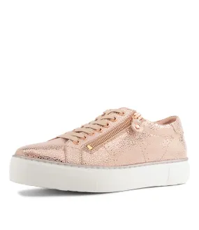 DJANGO & JULIETTE Froggy Pink Speckle Leather Sneakers