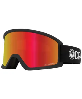 Dragon DX3 OTG Goggles - Black/Luma Lens Red Ionized