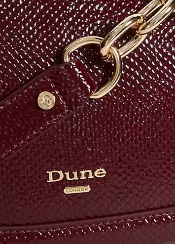 Dune London Direction Reptile Chain Detail Shoulder Bag | Kaleidoscope