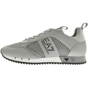 EA7 Emporio Armani Logo Trainers Grey