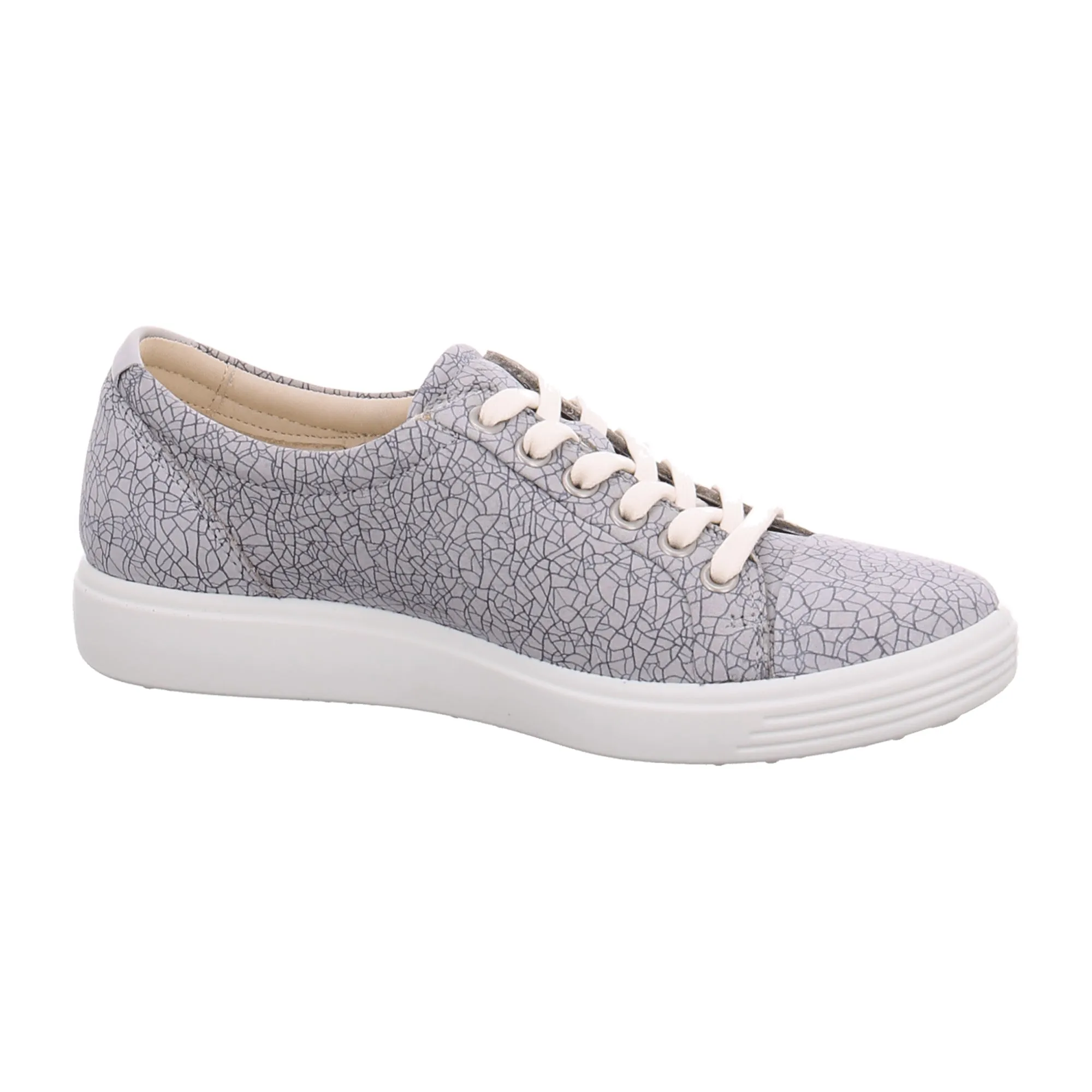 Ecco Soft 7 W Women's Comfort Sneakers, Chic Grey