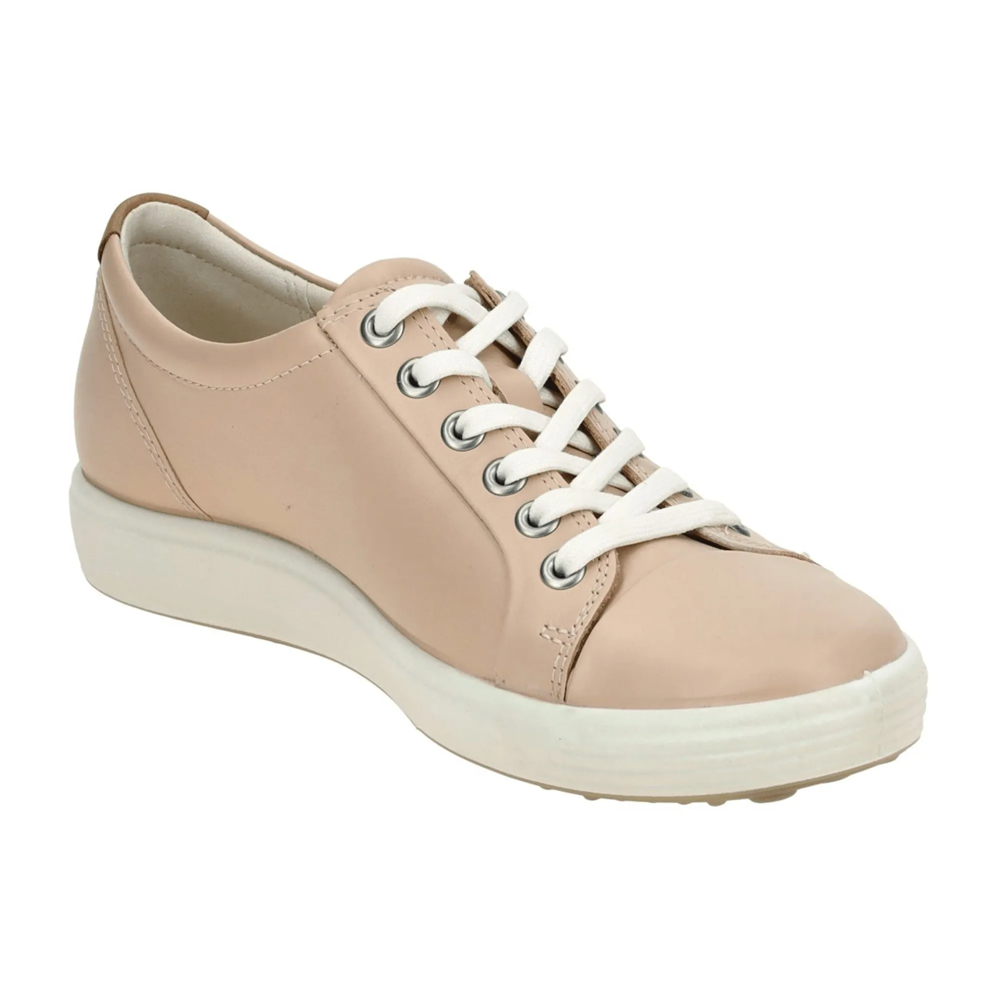 Ecco Soft 7 Women's Sneakers in Rose Pink - Stylish & Comfortable