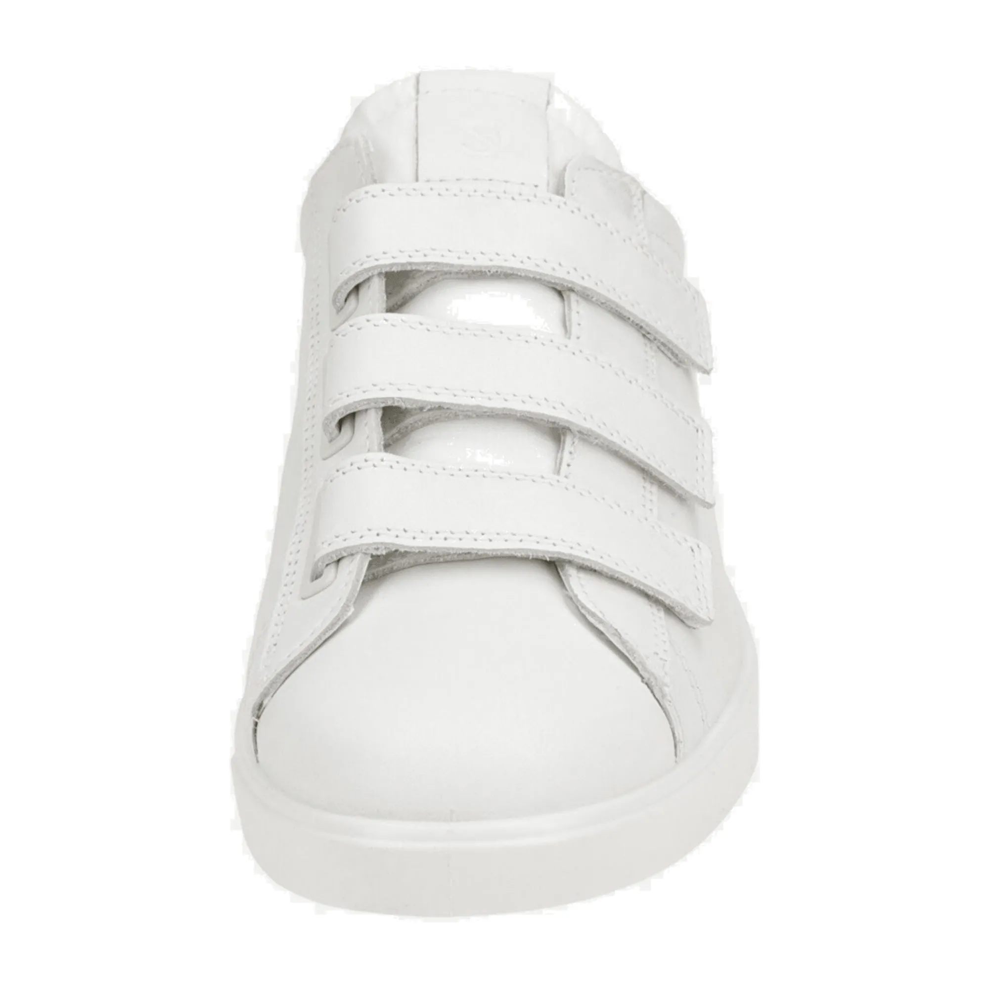 Ecco Street Lite Women's White Sneakers - Slip-on with Velcro Strap - Style 212843