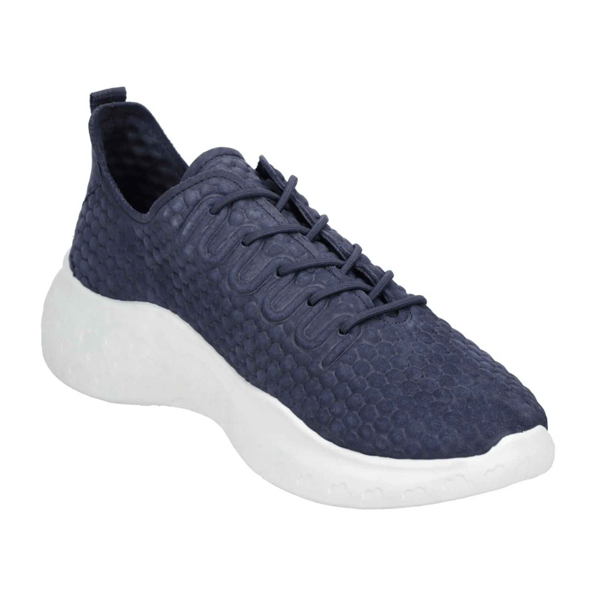 Ecco Therap Men's Comfortable Blue Sneakers - Durable & Stylish