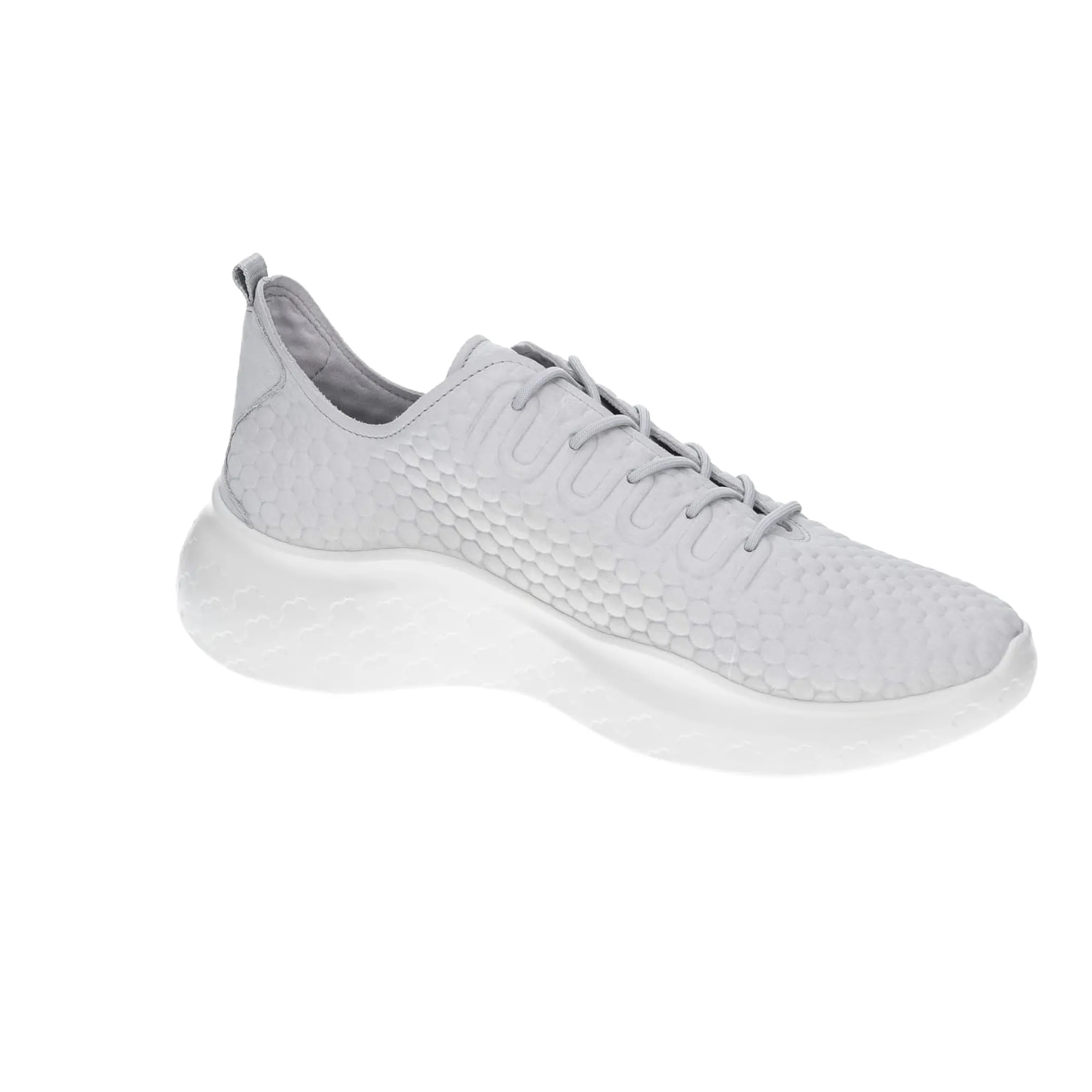 Ecco Therap Men's Comfortable Grey Sneakers - Durable & Stylish