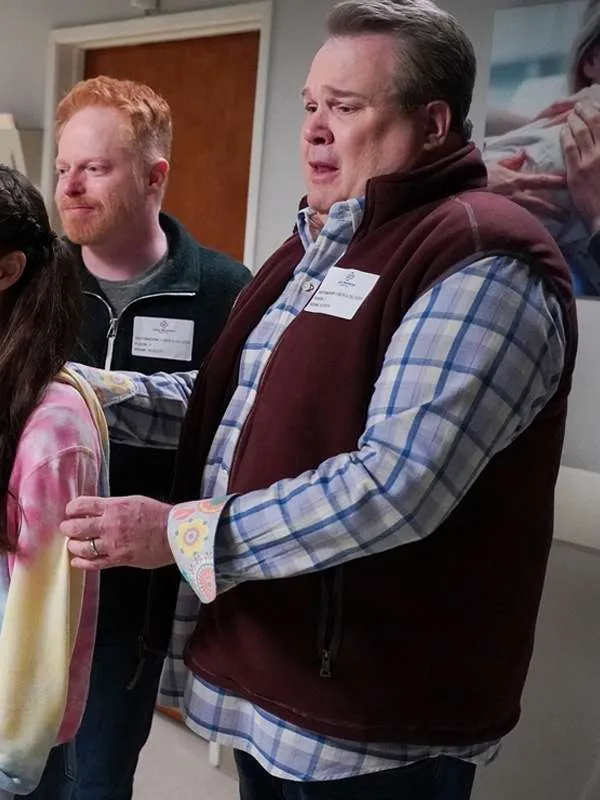 Eric Stonestreet Modern Family Maroon Vest