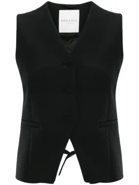 Ermanno Firenze    Ermanno Firenze Cut Out Vest