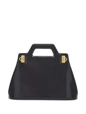 Ferragamo    Ferragamo Wanda Leather Top Hndle Bag