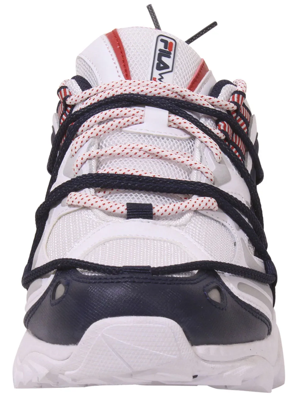 Fila Men's Expeditioner Running Sneakers White/Navy/Red Sz: 11