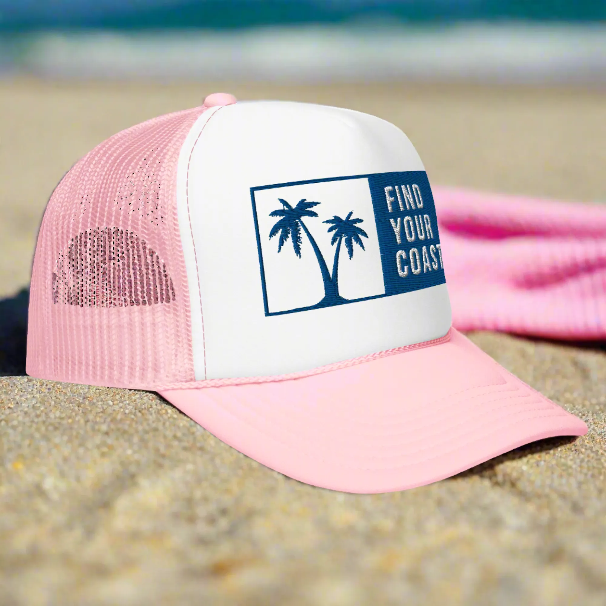 Find Your Coast Palm Foam Trucker Hat