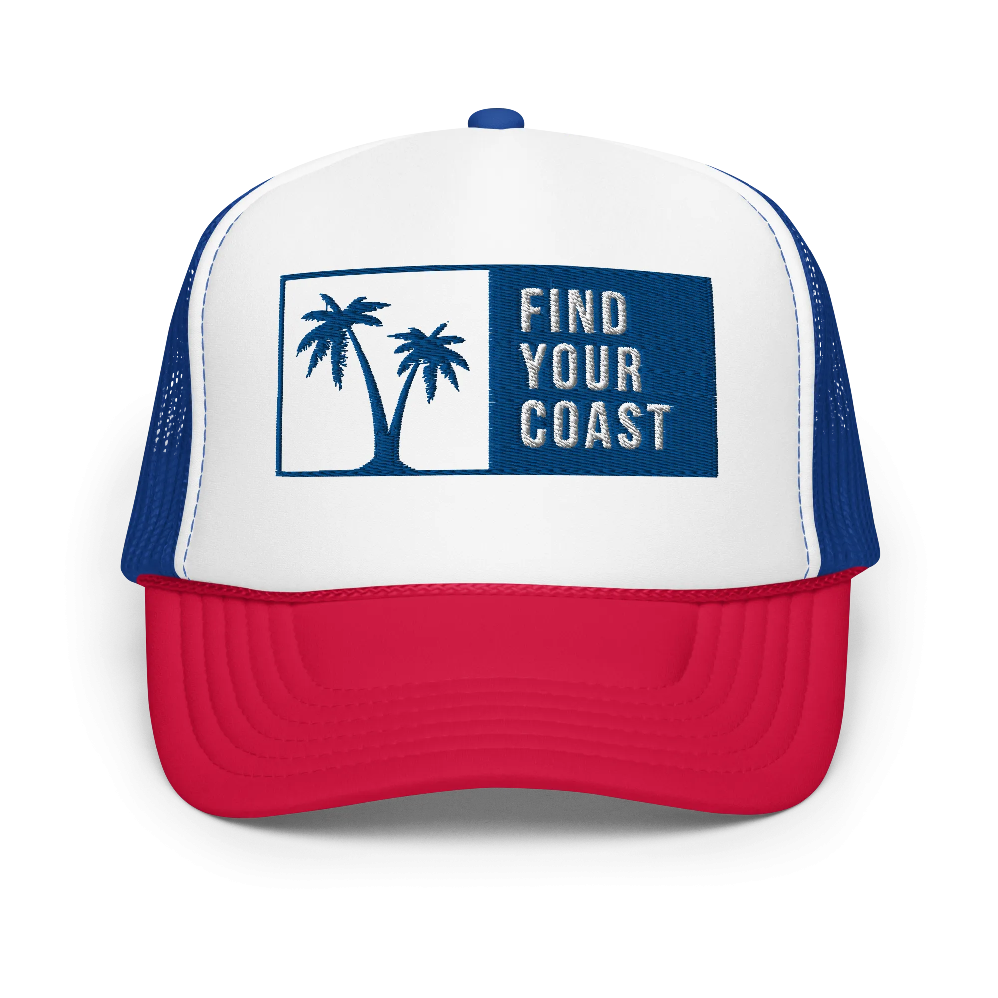 Find Your Coast Palm Foam Trucker Hat