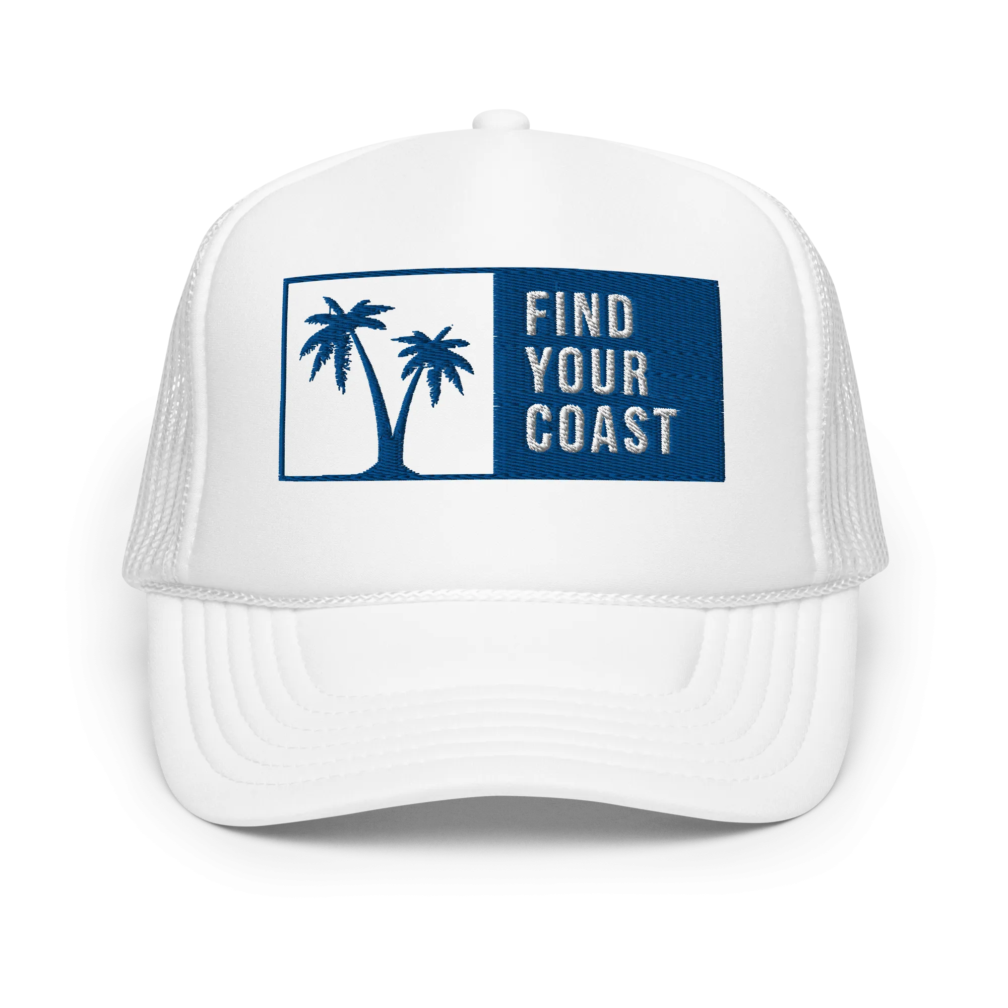 Find Your Coast Palm Foam Trucker Hat