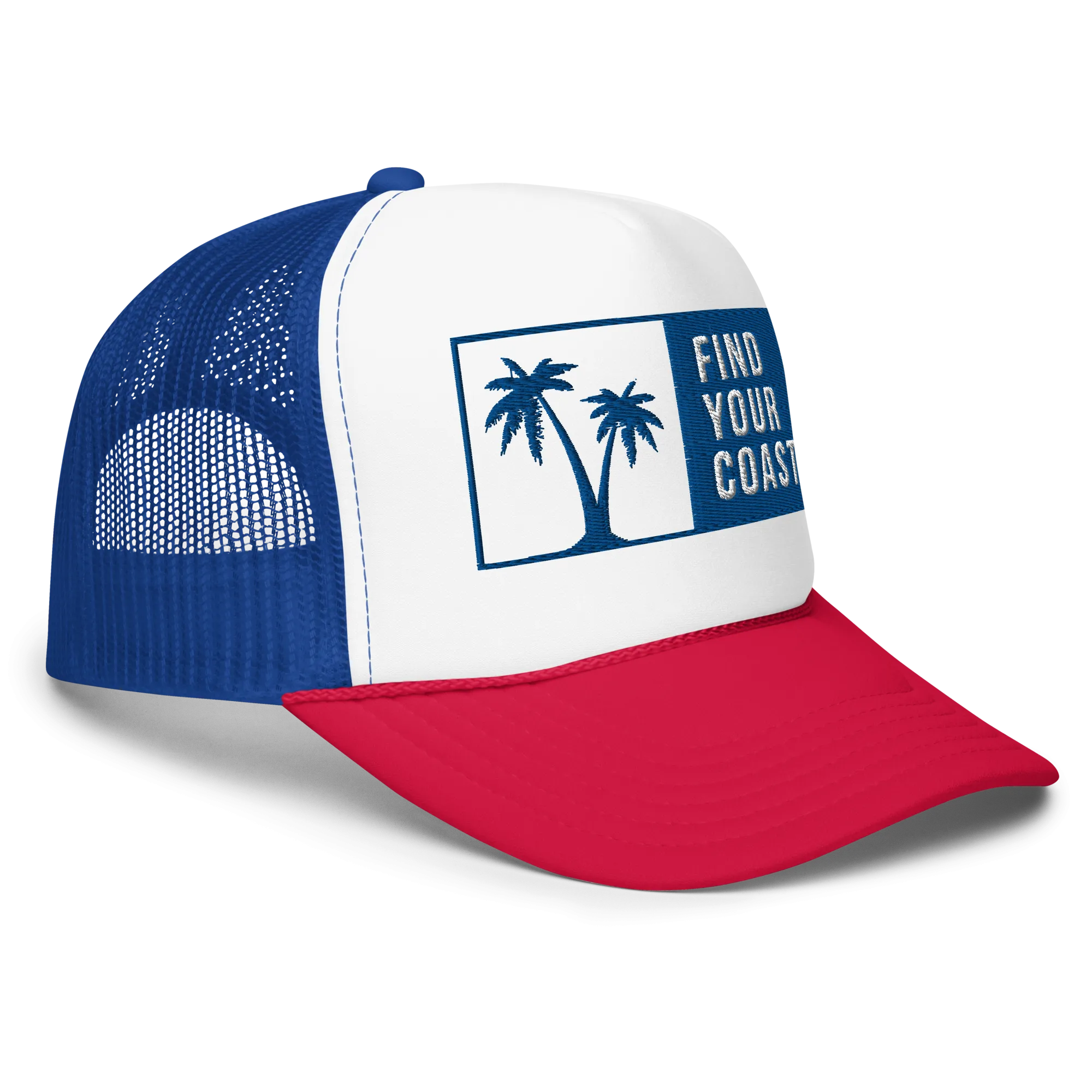 Find Your Coast Palm Foam Trucker Hat