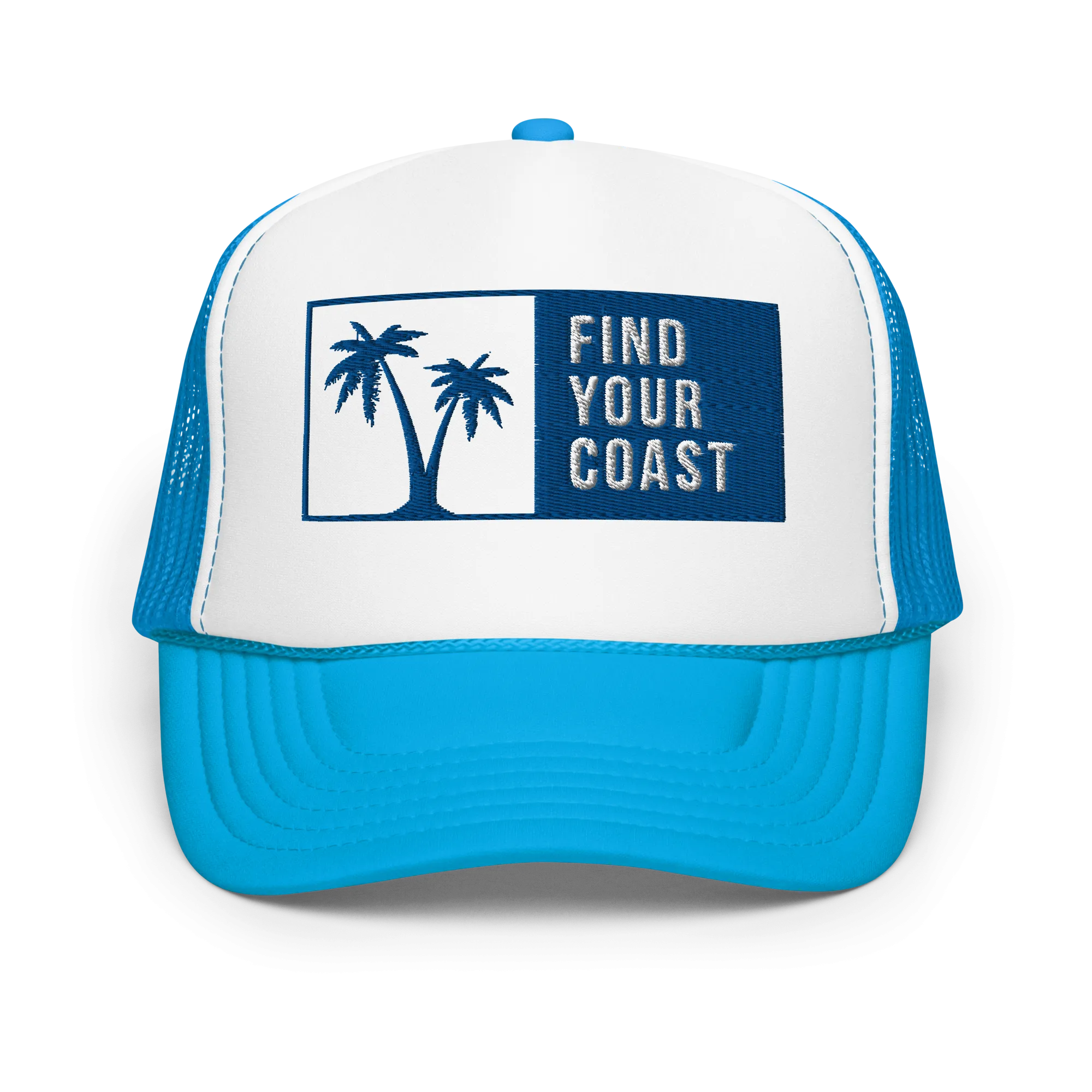 Find Your Coast Palm Foam Trucker Hat