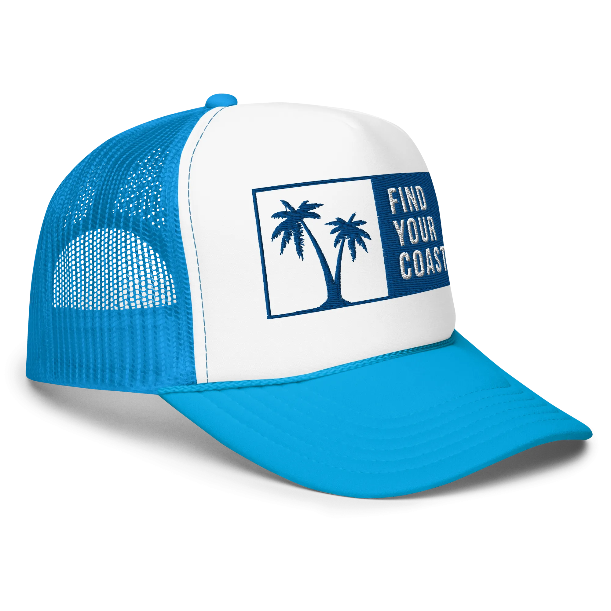 Find Your Coast Palm Foam Trucker Hat