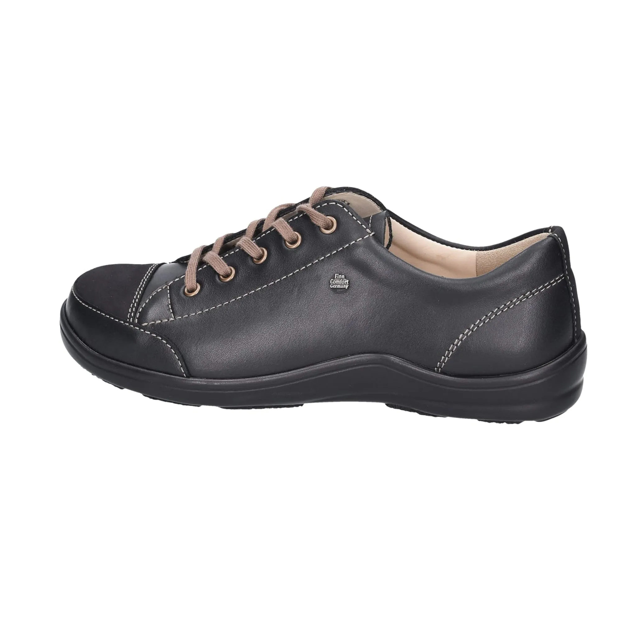 Finn Comfort Soho Women's Fashion Sneakers, Elegant Black