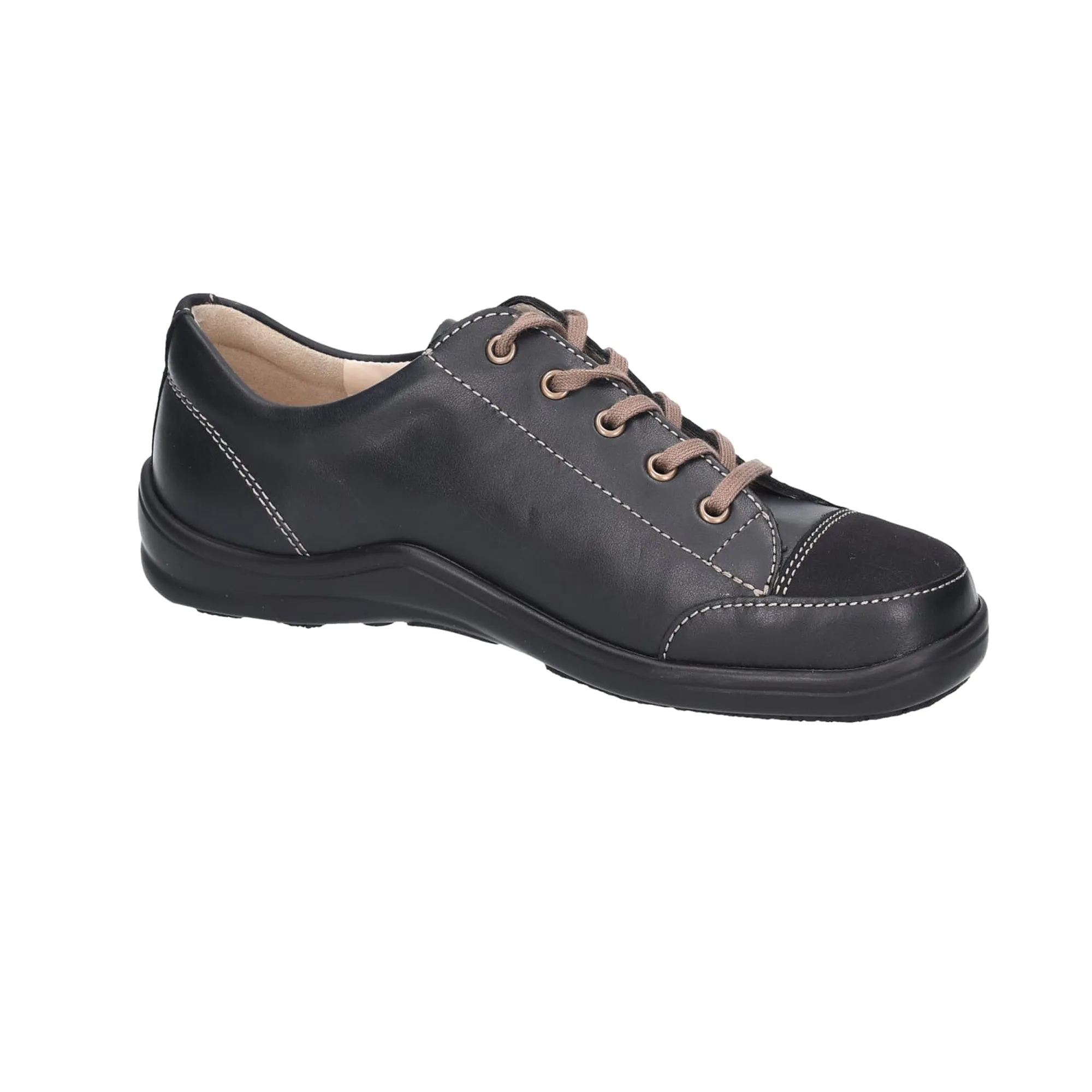 Finn Comfort Soho Women's Fashion Sneakers, Elegant Black