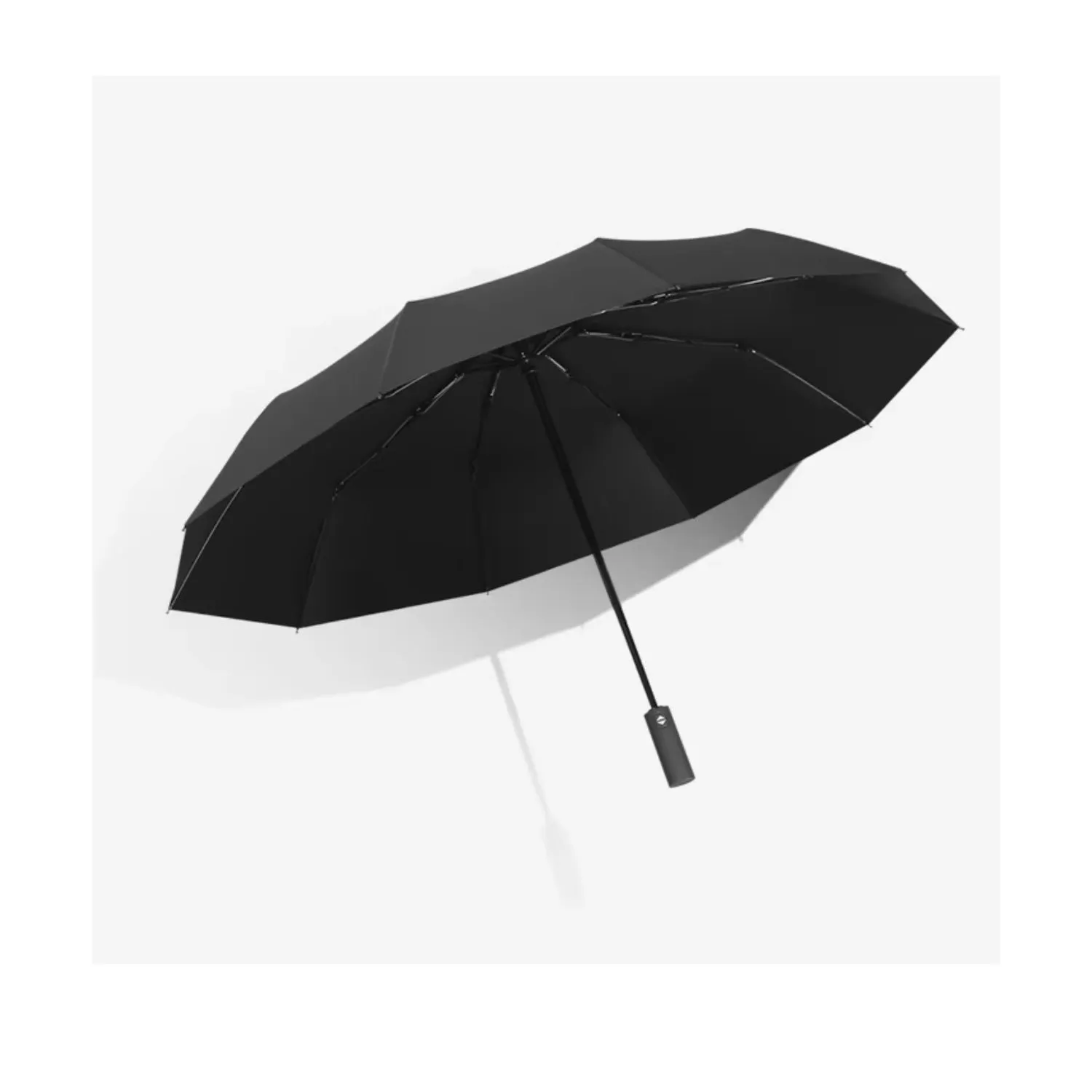 FLOOF Compact Umbrella in Black, O/S