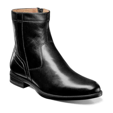 Florsheim Midtown High Fidelity Men Black Zipper Boot