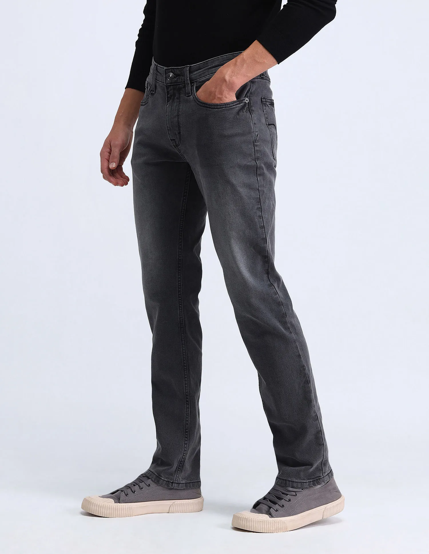 Flying Machine Freddie Slim Straight Fit Jeans