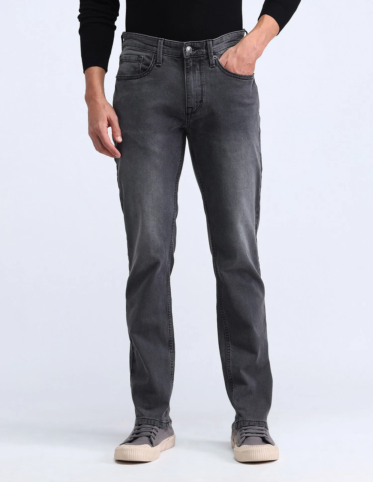 Flying Machine Freddie Slim Straight Fit Jeans