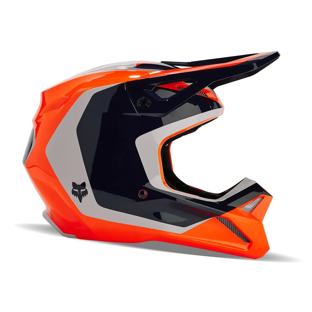 Fox - 2024 Youth V1 Nitro Flo Orange Helmet