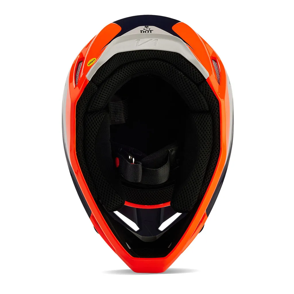 Fox - 2024 Youth V1 Nitro Flo Orange Helmet