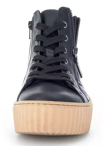 Gabor Leather Hi-Top Trainers | Kaleidoscope