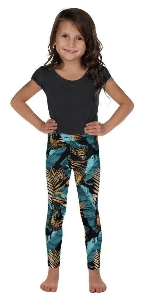 Golden Butterflies Kid's Leggings