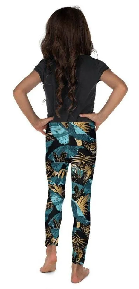 Golden Butterflies Kid's Leggings