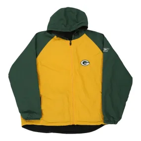 Green Bay Packers Reebok NFL Jacket - 2XL Yellow Polyester