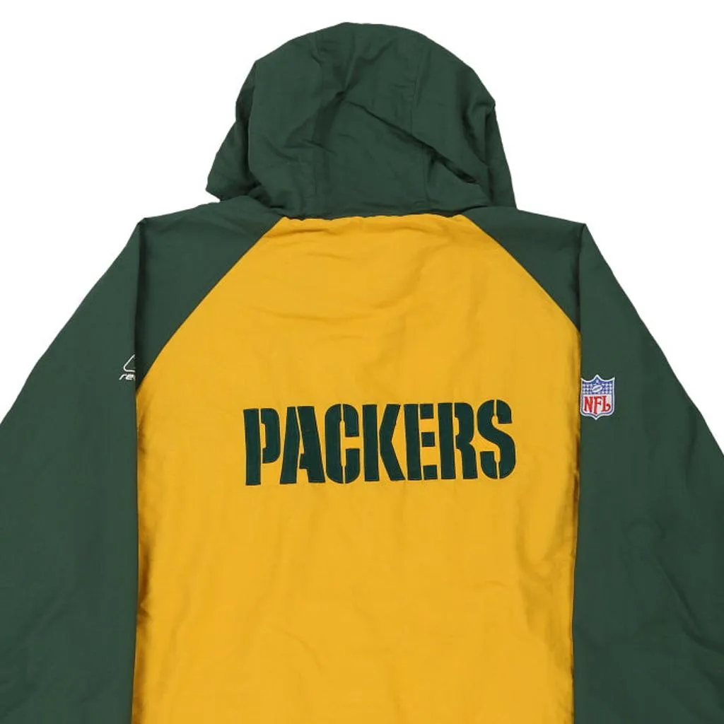 Green Bay Packers Reebok NFL Jacket - 2XL Yellow Polyester