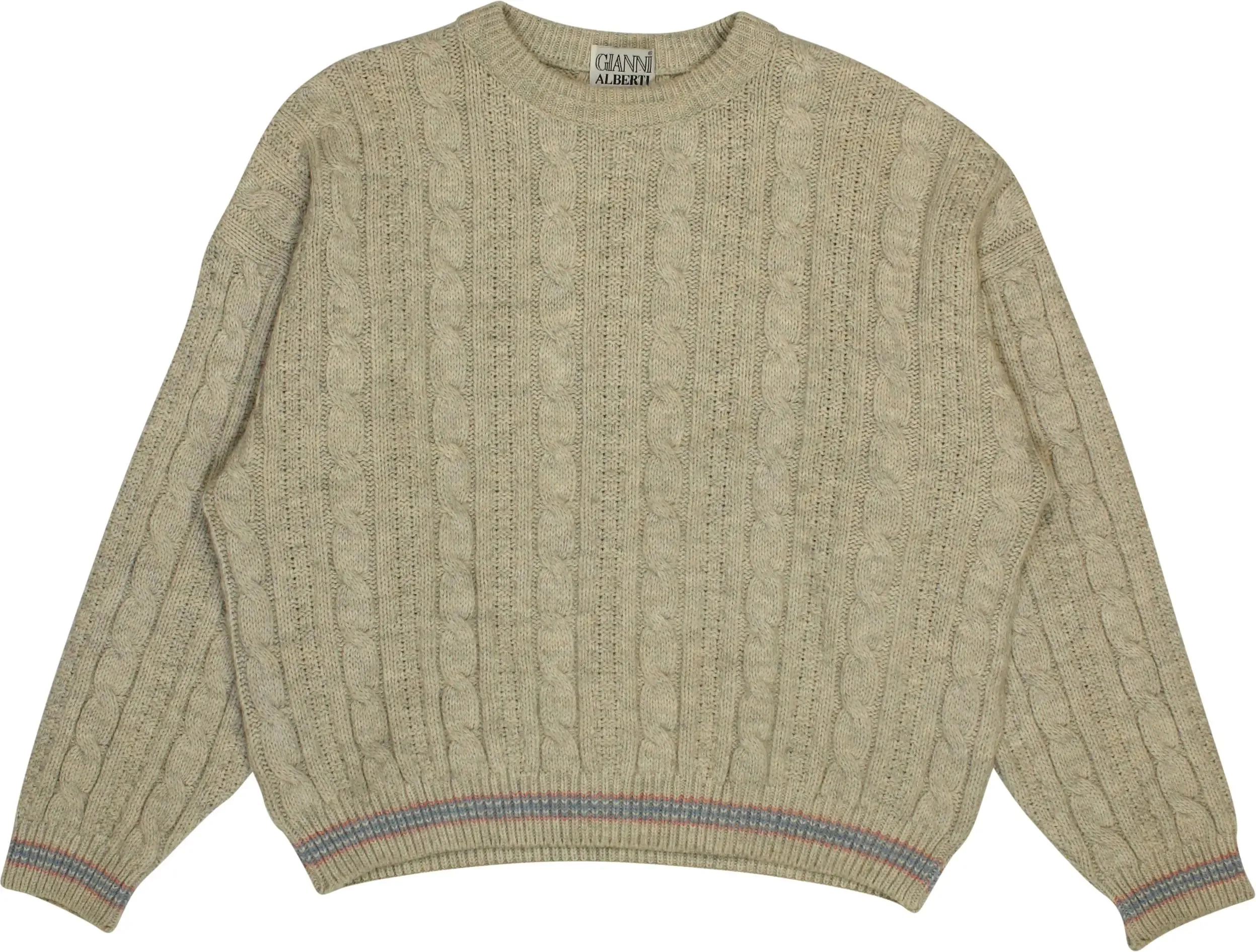 Grey Cable Jumper | ThriftTale