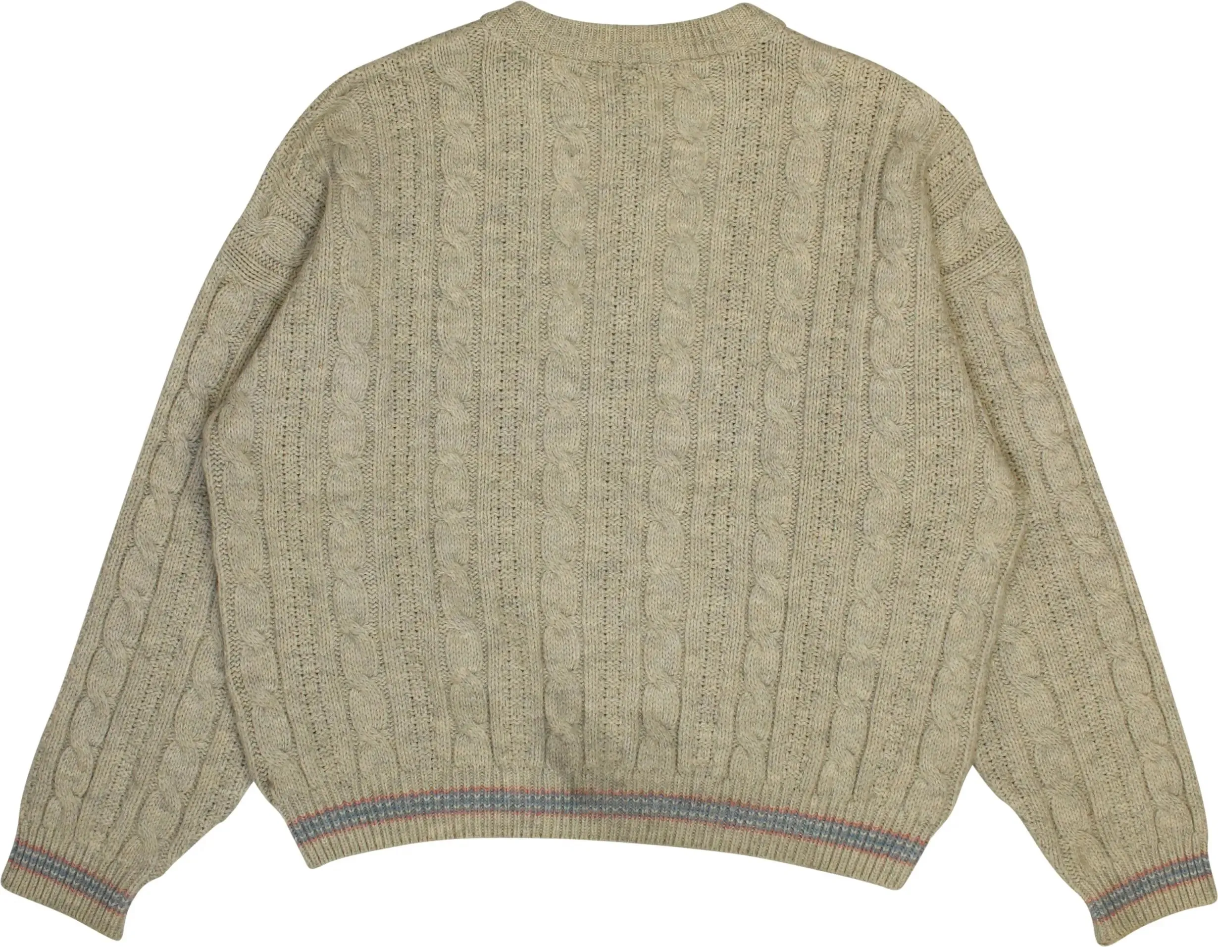 Grey Cable Jumper | ThriftTale