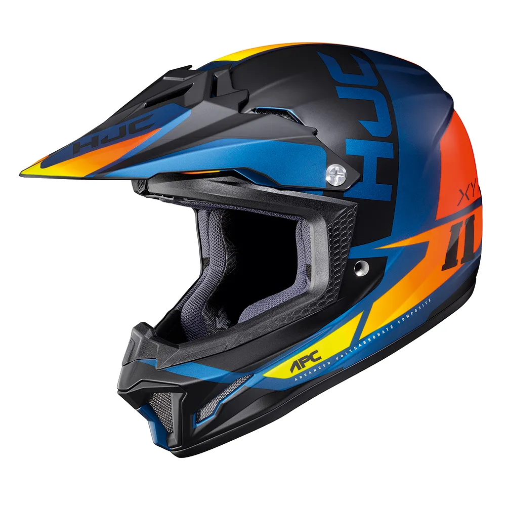 HJC CL-XY II Creed Kids Helmet - Blue/Orange