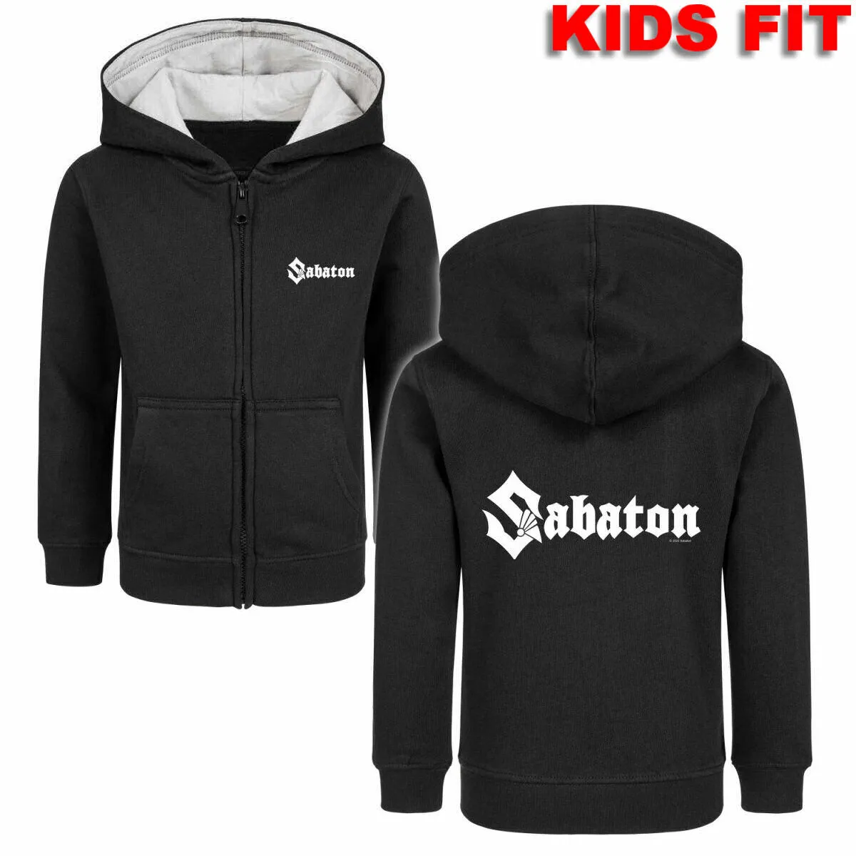 hoodie children's Sabaton - Logo - Metal-Kids - MK210  -  Metal-shop