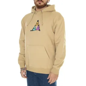 Huf No-Fi TT P/O Hoodie Oatmeal