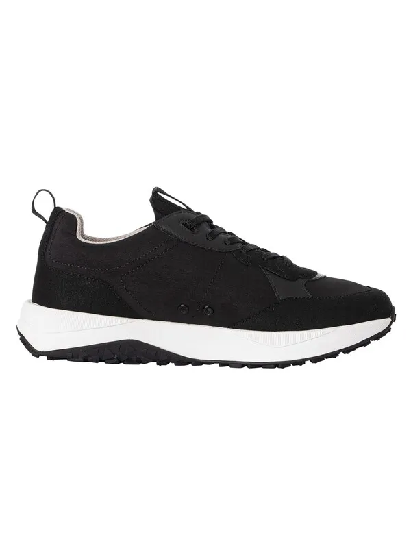 HUGO Kane Running Trainers - Black/White