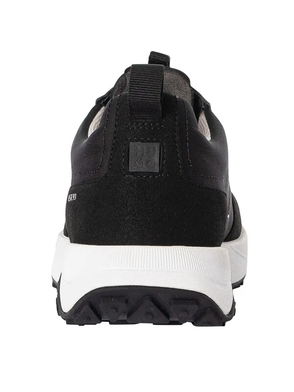 HUGO Kane Running Trainers - Black/White