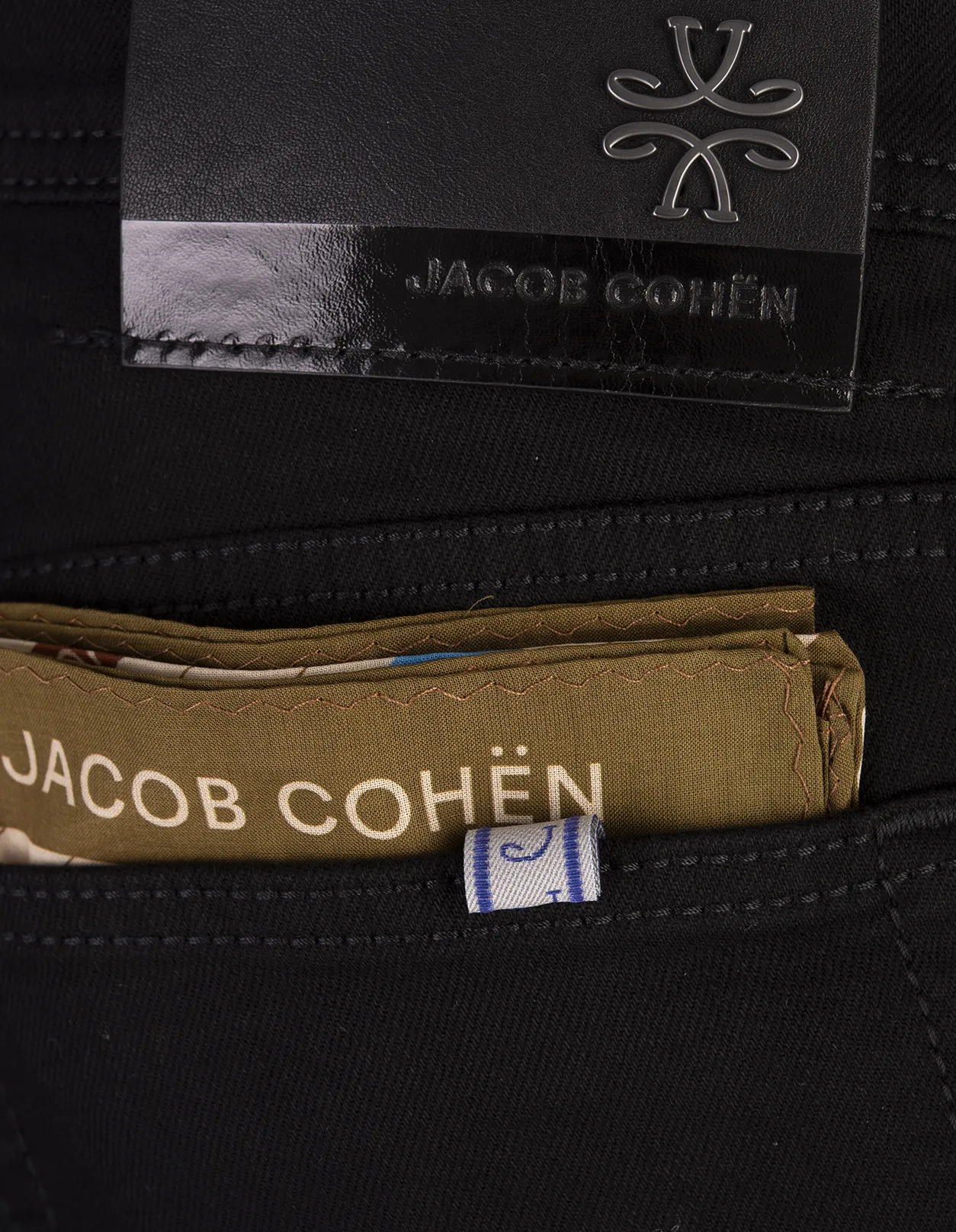 JACOB COHEN Black Nick Slim Fit Jeans