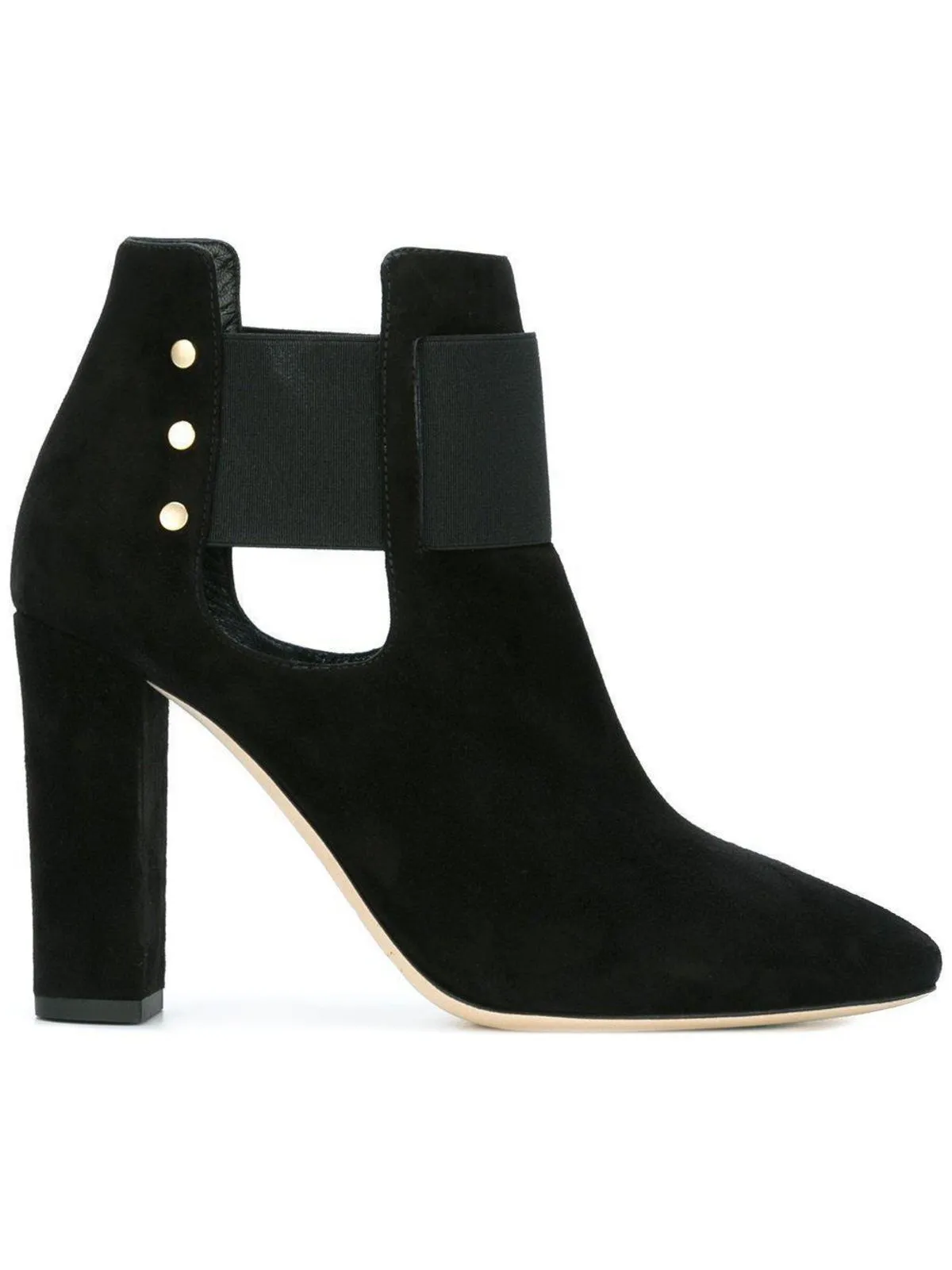 Jimmy Choo Mercy 95 Suede Ankle Boot - Black