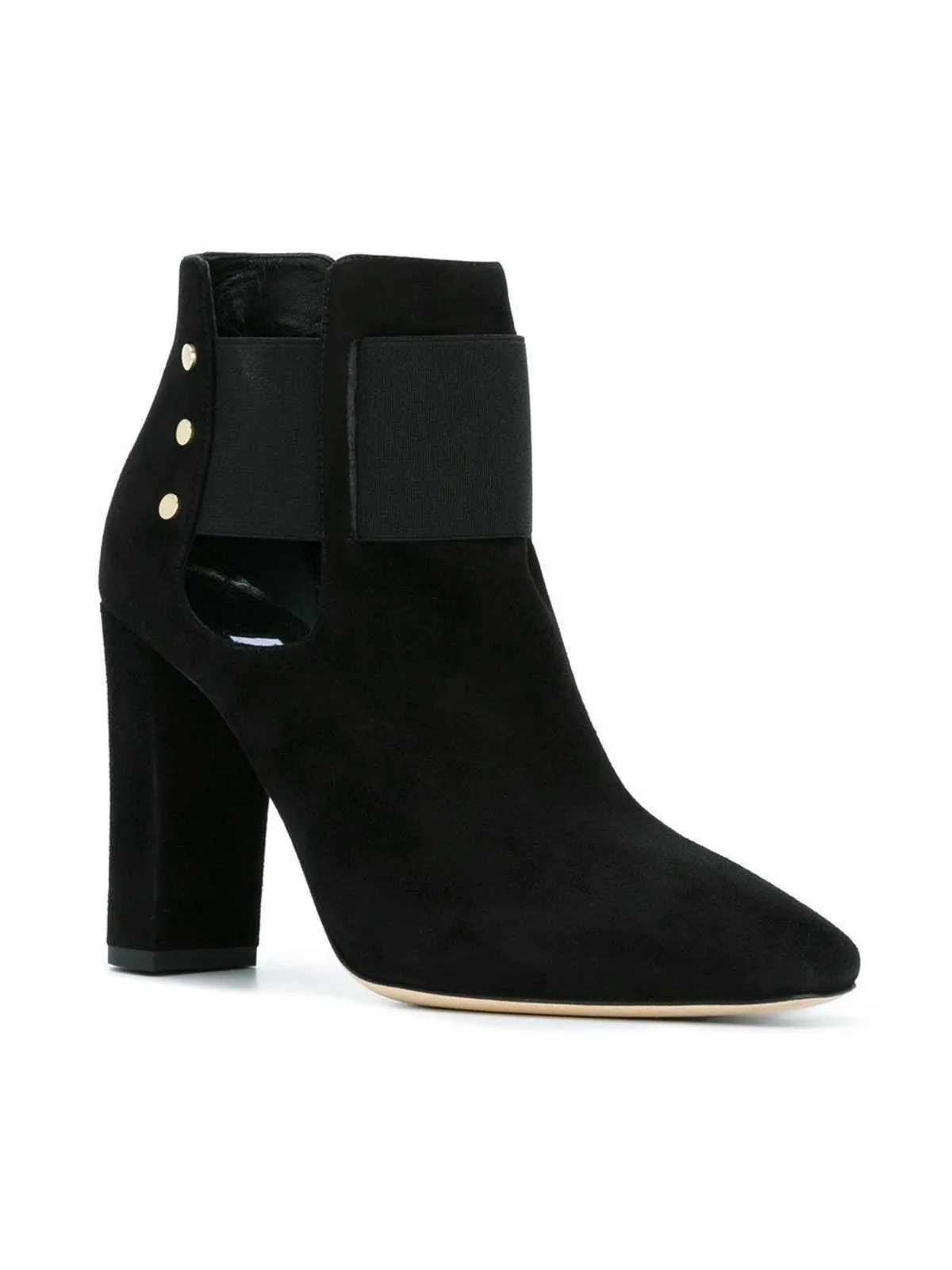 Jimmy Choo Mercy 95 Suede Ankle Boot - Black