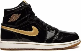 Jordan Air 1 Retro High OG Black Metallic Gold sneakers